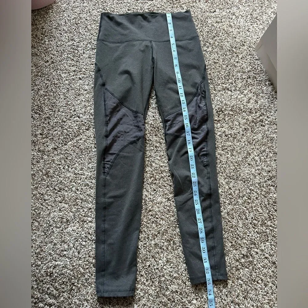 Aerie Women’s Gray Athletic Leggings Size Small Chill Play Move